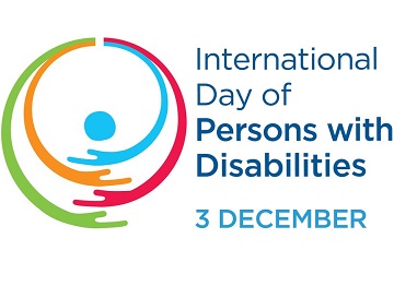 Logo ufficiale della Giornata internazionale dei diritti delle persone con disabilità