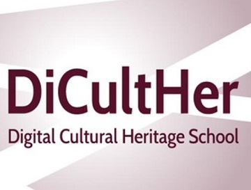scritta DiCultHER Digital Cultural Heritage School