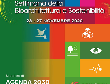 Immagine dell'iniziativa Settimana della Bioarchitettura e Sostenibilità 2020 (immagine AISS)