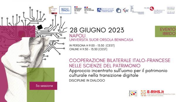 Cooperazione IT-FR il patrimonio nella transizione digitale evento del 28 giugno 2023