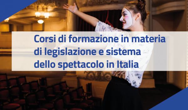 Corsi legislazione spettacolo in Italia 2023