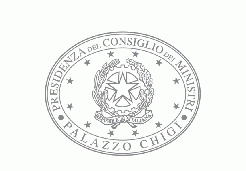 Logo Presidenza del Consiglio dei Ministri Palazzo Chigi