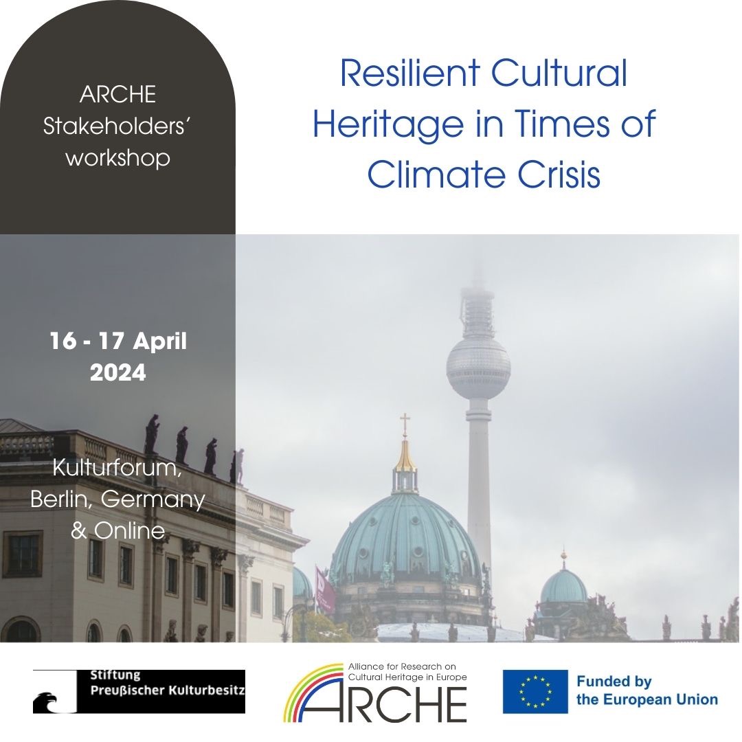 Immagine di promozione del workshop ARCHE a Berlino