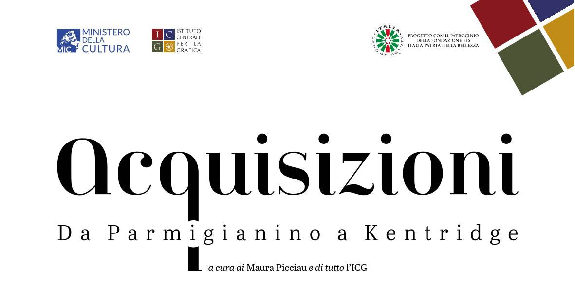 Acquisizioni - mostra ICG 2024-2025